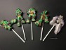 546sp TMNT Teenage Turtle Chocolate Candy Lollipop Mold